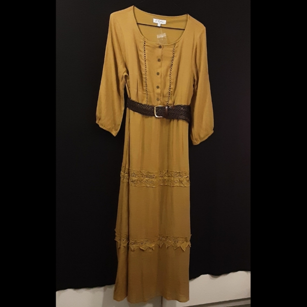 Polagram Bohemian Maxi Dress Modest